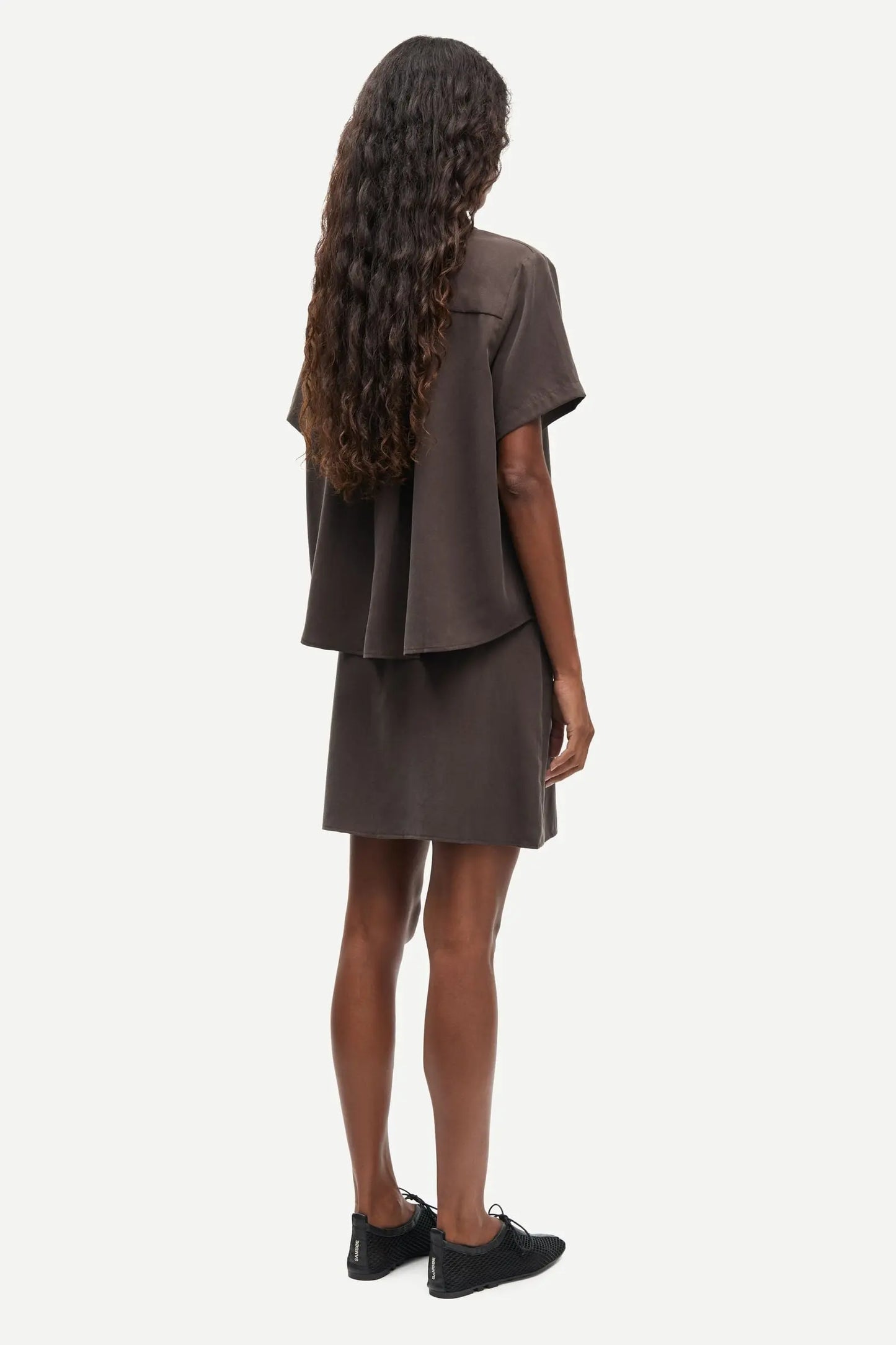 Samsøe Samsøe - Mina ss shirt - Mulch