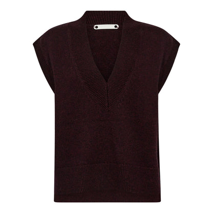 Co’Couture - MajaCC V-Knit Vest