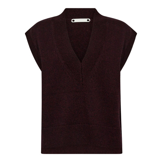 Co’Couture - MajaCC V-Knit Vest