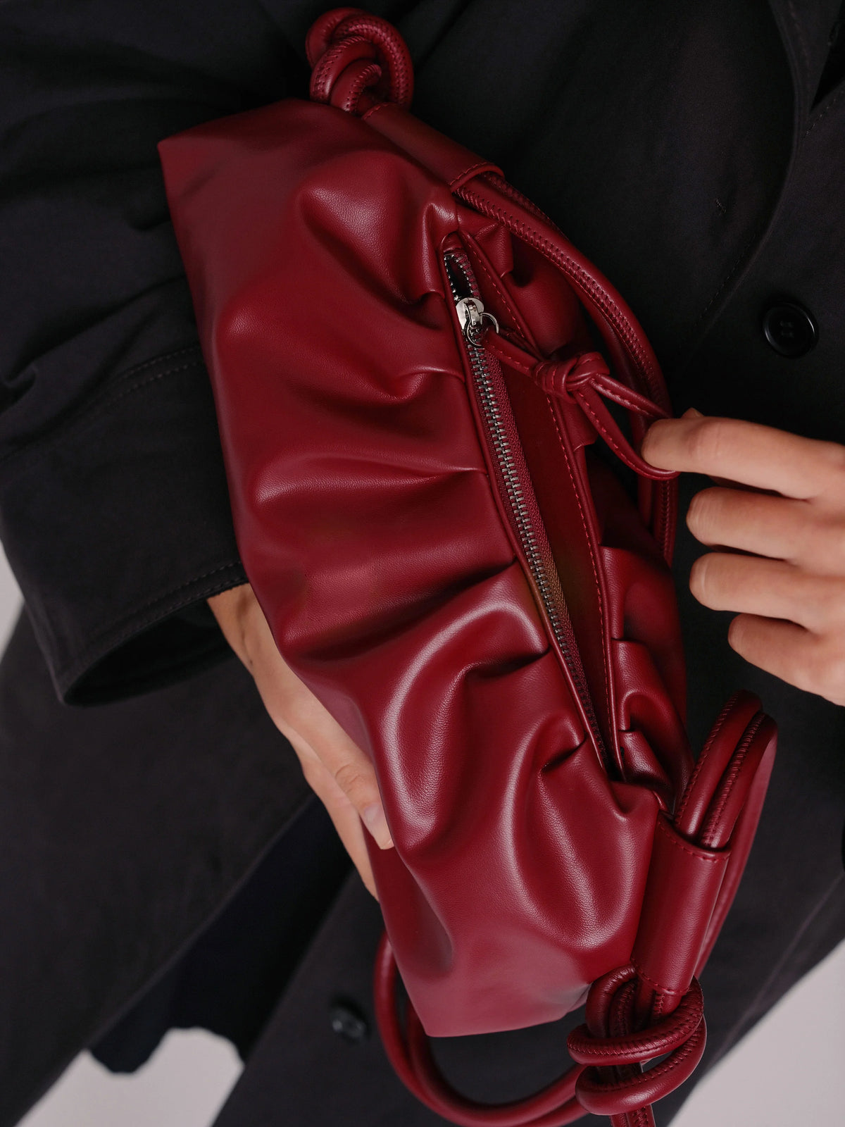 ÖLEND - Dumpling Bag - Cherry Red