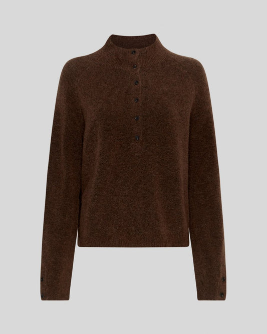 MSCH Copenhagen - MSCHMilania Hope M Pullover - Slate Black Mel