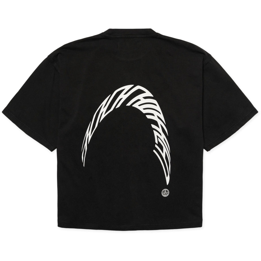 Woodbird - WBJuno Warp Acid Tee - Washed Black
