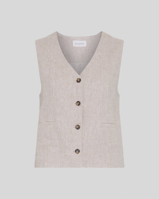 MSCH Copenhagen - MSCHViana Ginia V Neck Waistcoat