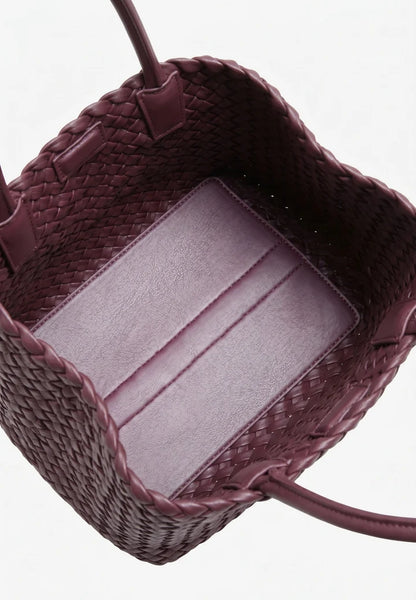 HVISK - Lily Braided - Deep Burgundy