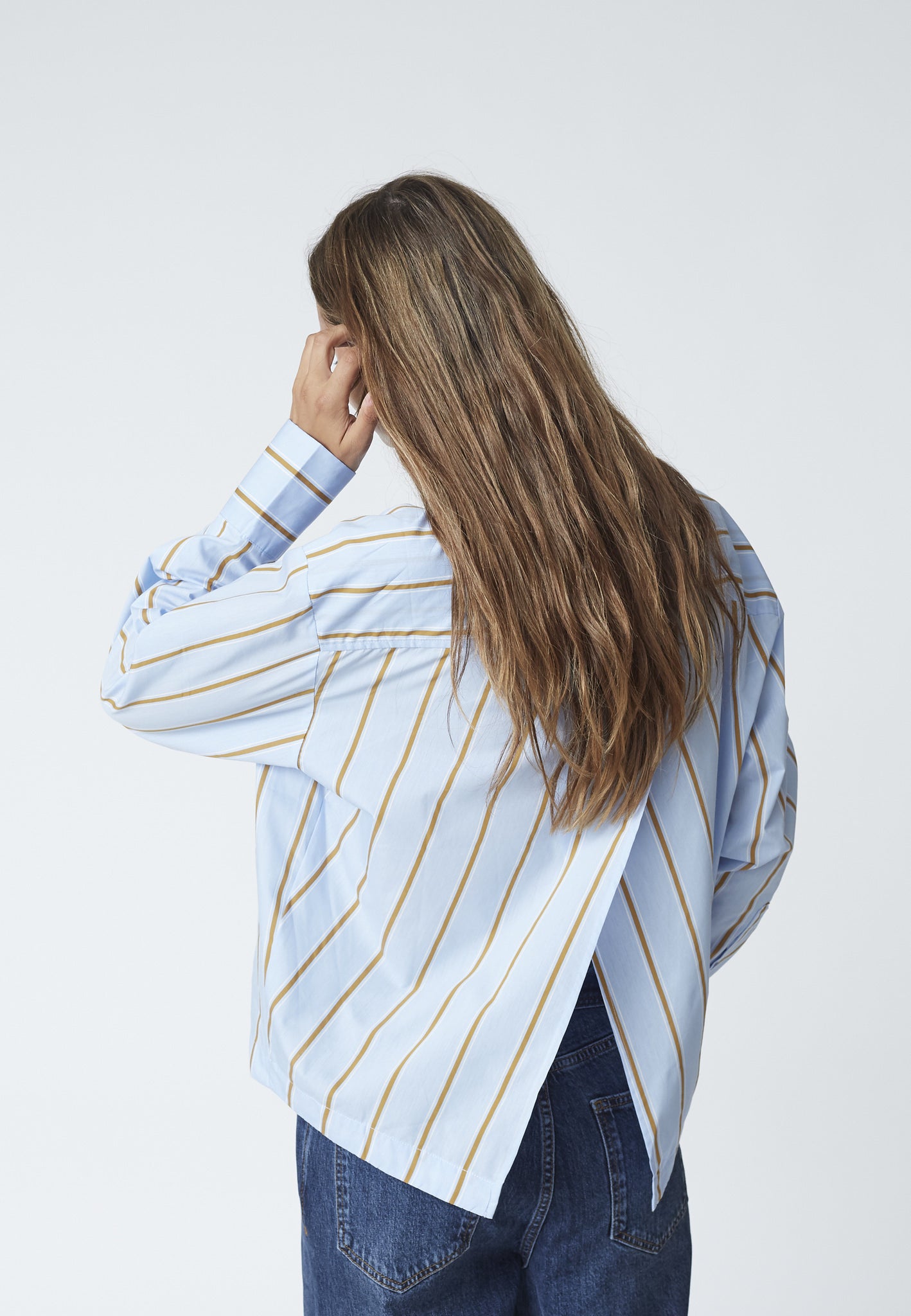 Co’Couture - AmoraCC Stripe Tie Shirt