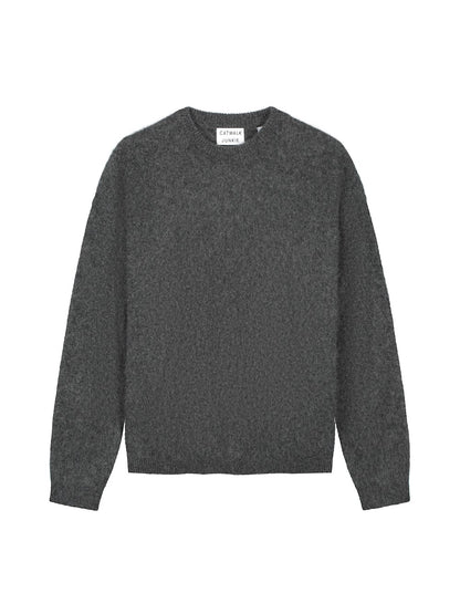 CATWALK JUNKIE. - Super Soft Merino Knit - Dark Grey Melange