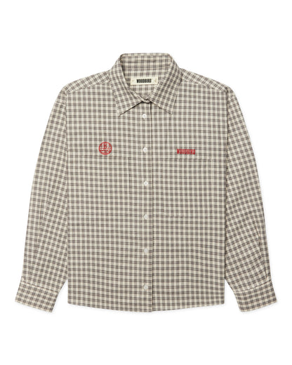 WOODBIRD - WBLing EMB Check Shirt