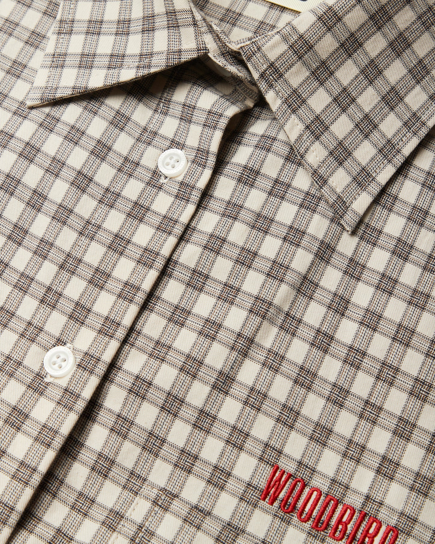 WOODBIRD - WBLing EMB Check Shirt