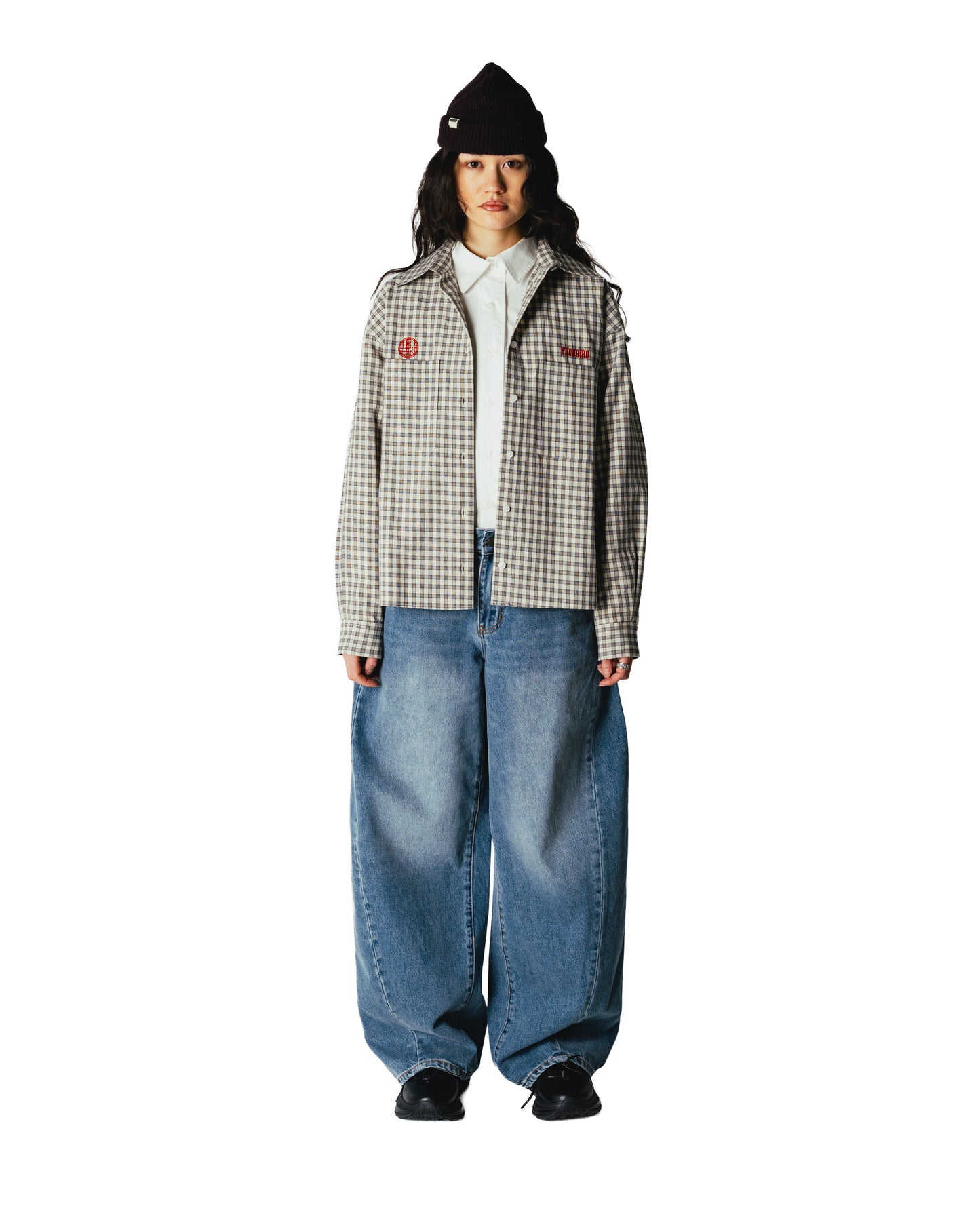 WOODBIRD - WBLing EMB Check Shirt