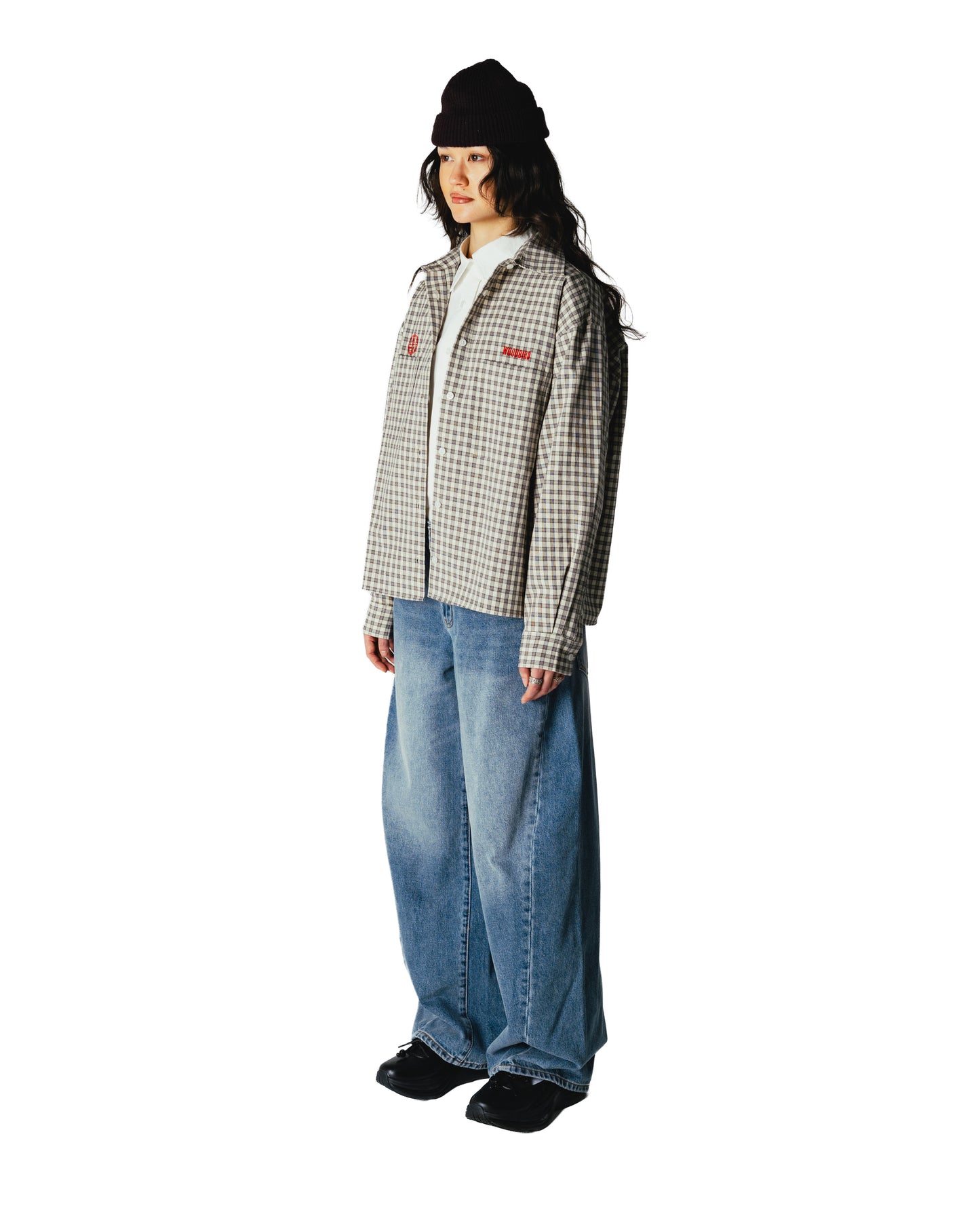 WOODBIRD - WBLing EMB Check Shirt