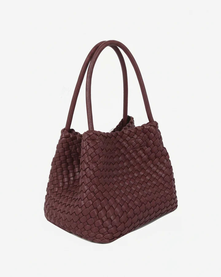 HVISK - Lily Braided - Deep Burgundy