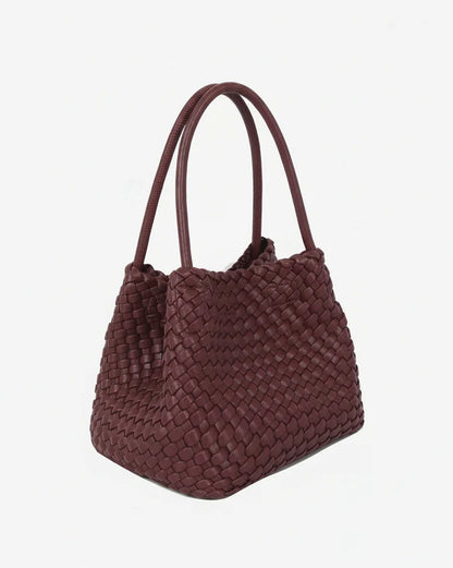 HVISK - Lily Braided - Deep Burgundy