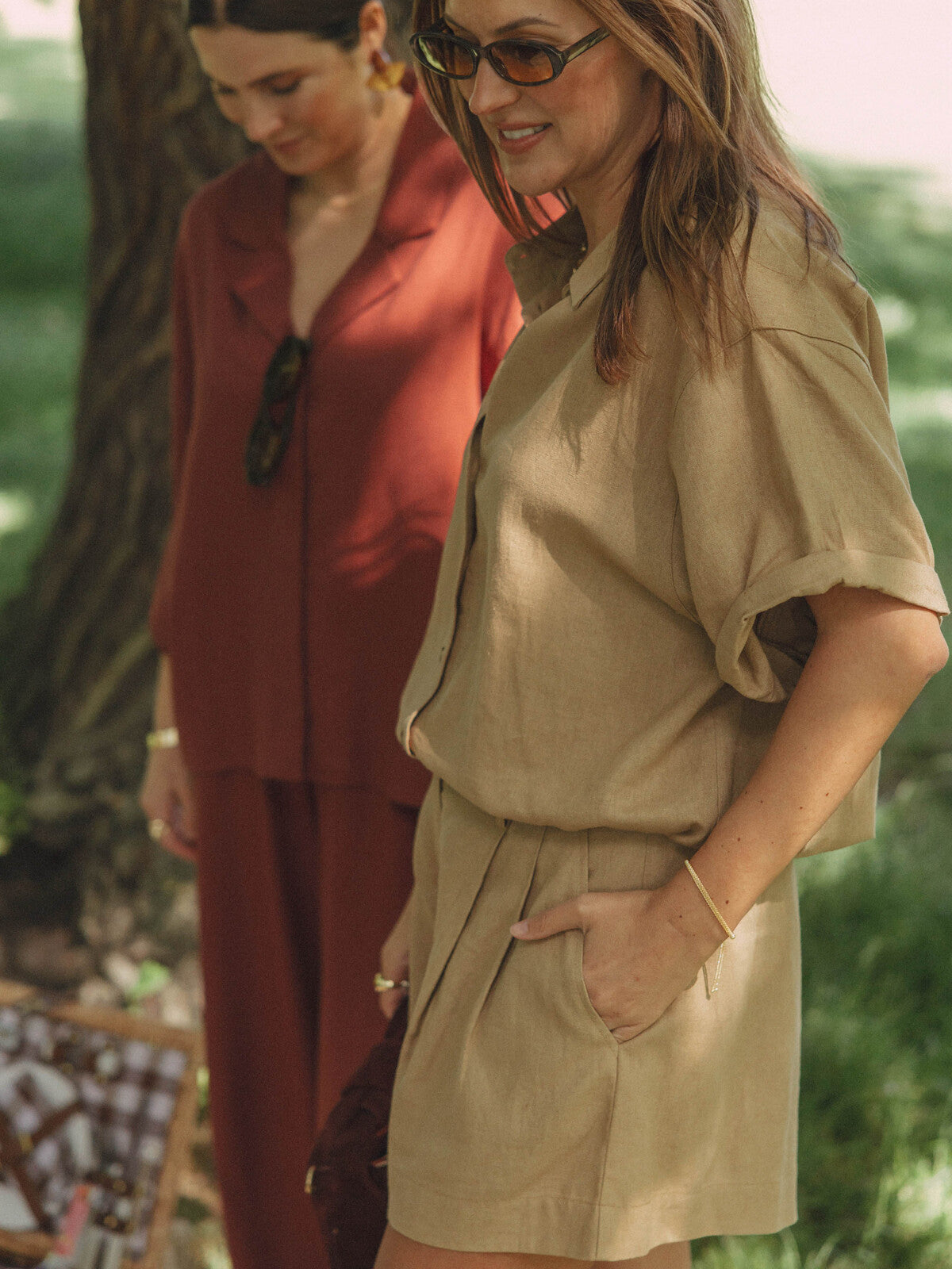 Les Soeurs - Linnen short Marley