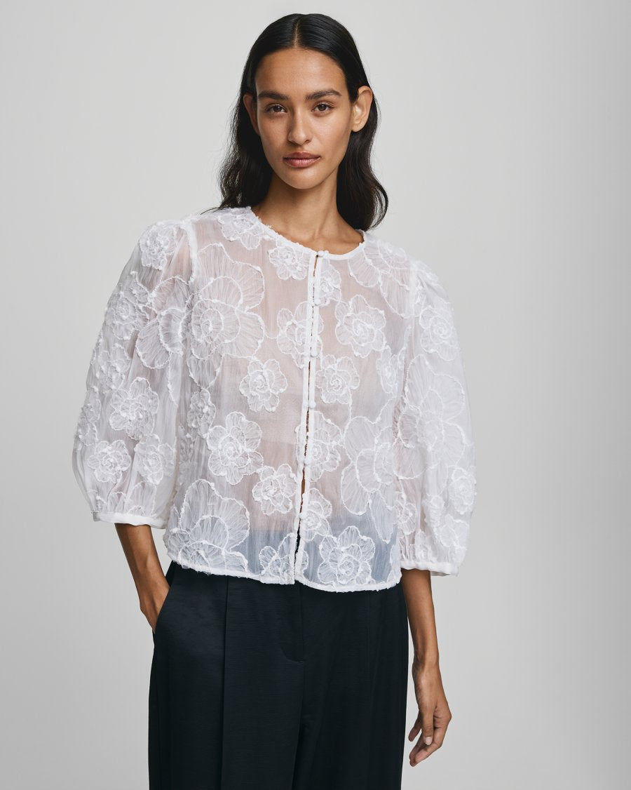 MSCH Copenhagen - MSCHIsmene 3/4 Shirt EMB