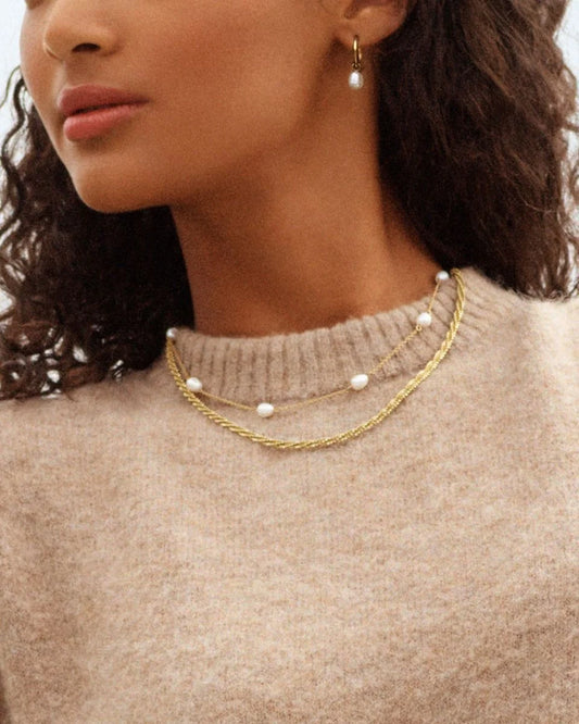 EDBLAD - Perla Necklace Multi Gold