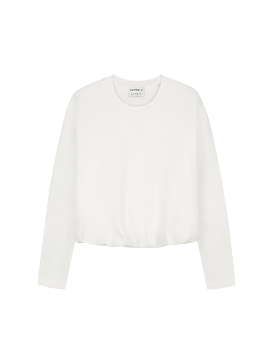 Catwalk Junkie - Tuck in long sleeve - Off white