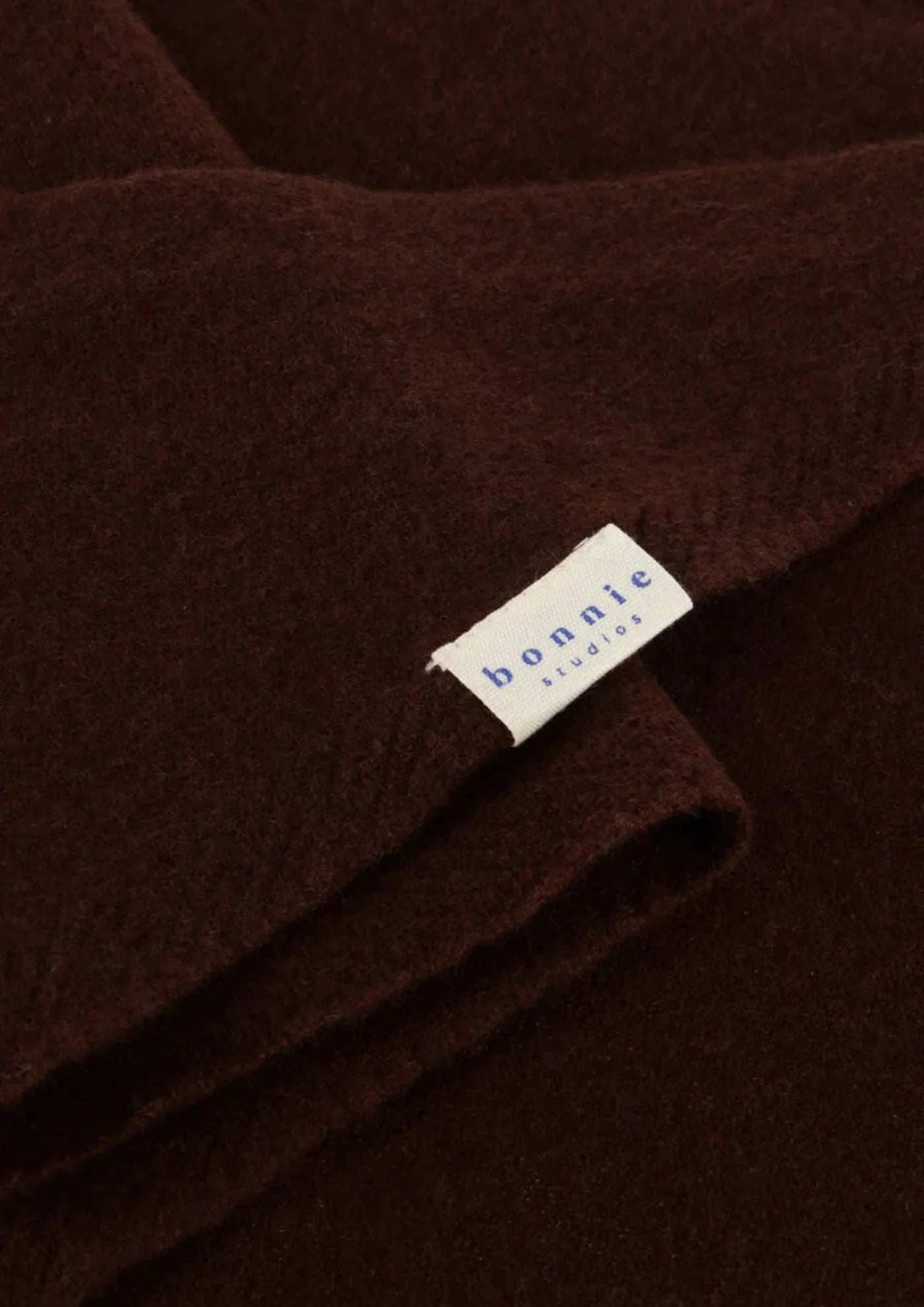 Bonnie Studios - Bonnie Wool Scarf - Choco Brown