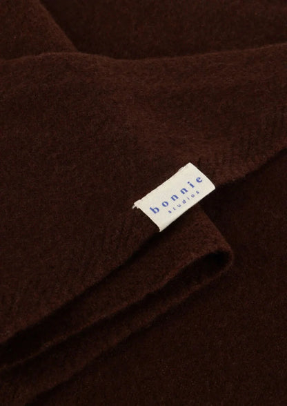 Bonnie Studios - Bonnie Wool Scarf - Choco Brown