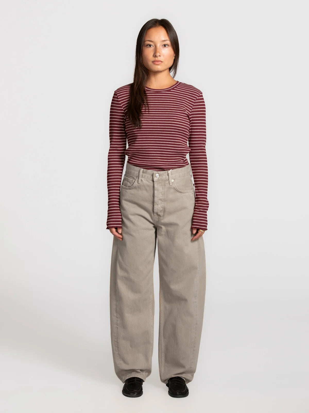 Les Soeurs - Meryl Balloon Colored Twill Trousers