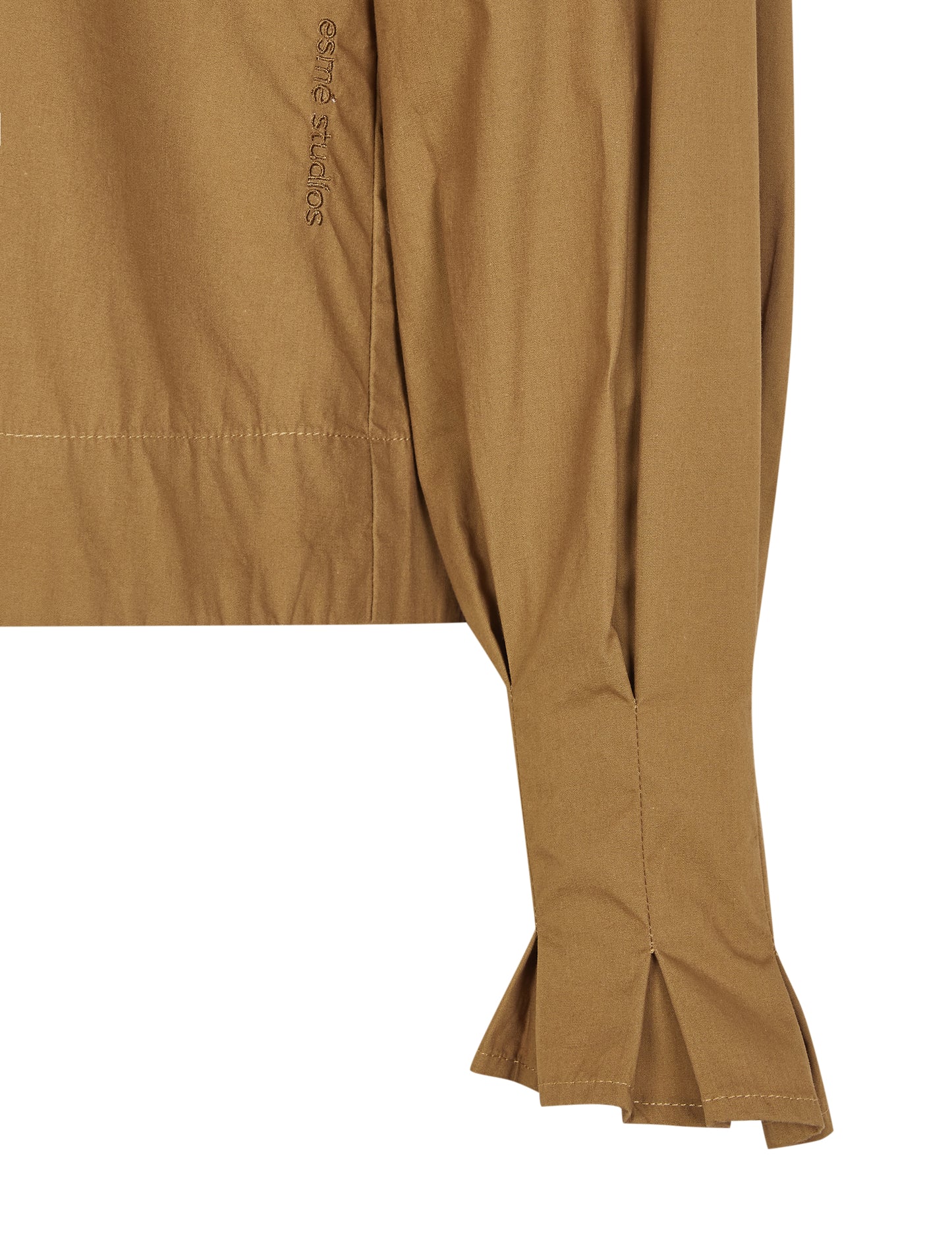 Esmé Studíos - Russo LS Blouse Brown Sugar