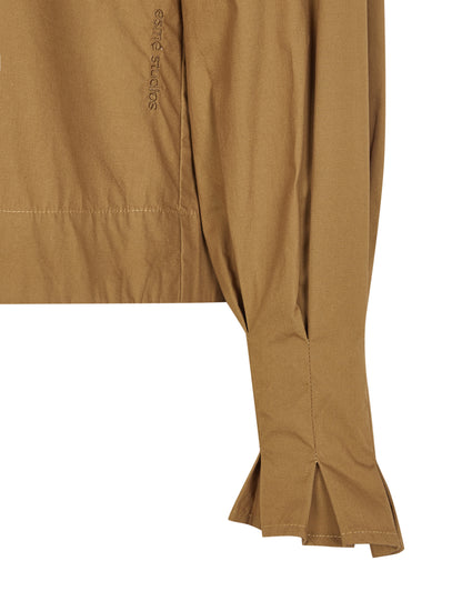 Esmé Studíos - Russo LS Blouse Brown Sugar