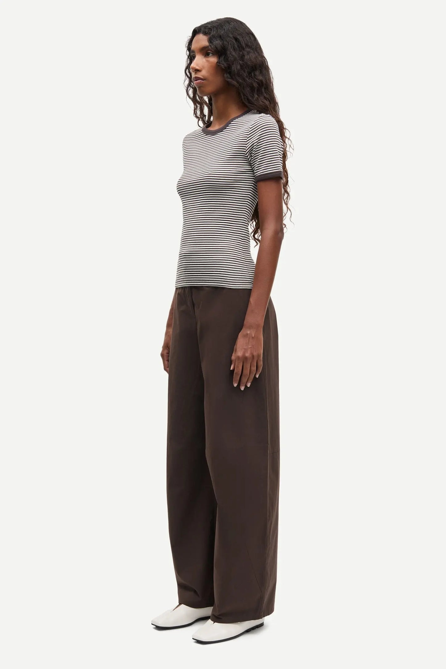 Samsøe Samsøe - Sarokos Trousers - Mulch