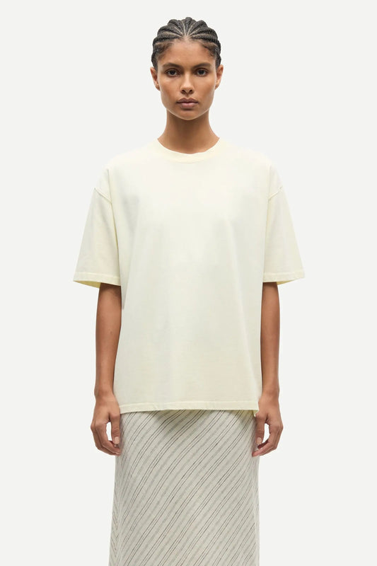 Samsøe Samsøe - Eira t-shirt Ethereal Green Pigment