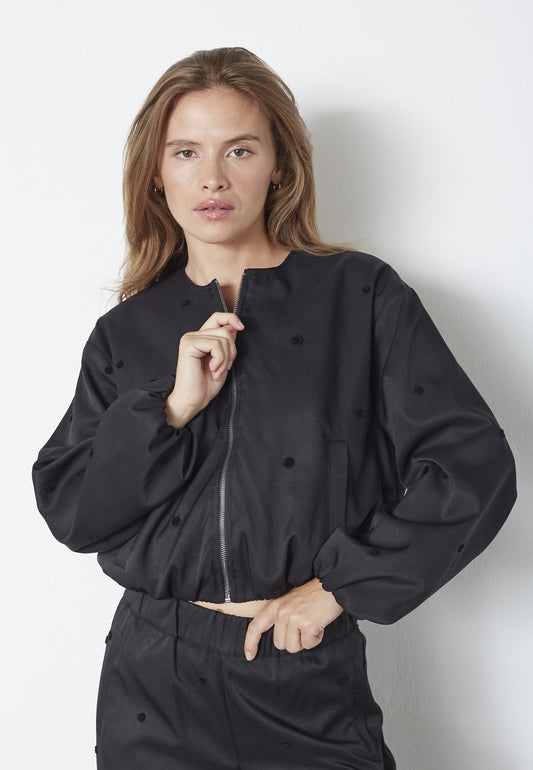 Co’Couture - CloverCC Dot Balloon Jacket