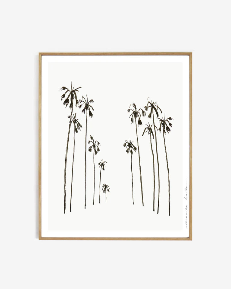 My Deer Art - PRINT PALMS - 40x50cm