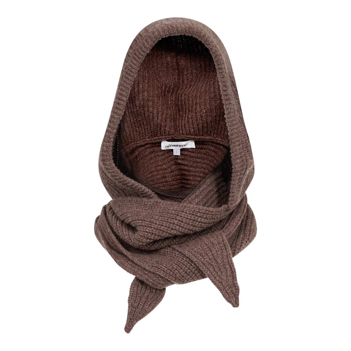 Co’Couture - AlviaCC Scarf Hat - Brown
