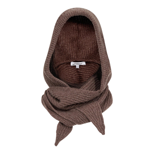 Co’Couture - AlviaCC Scarf Hat - Brown