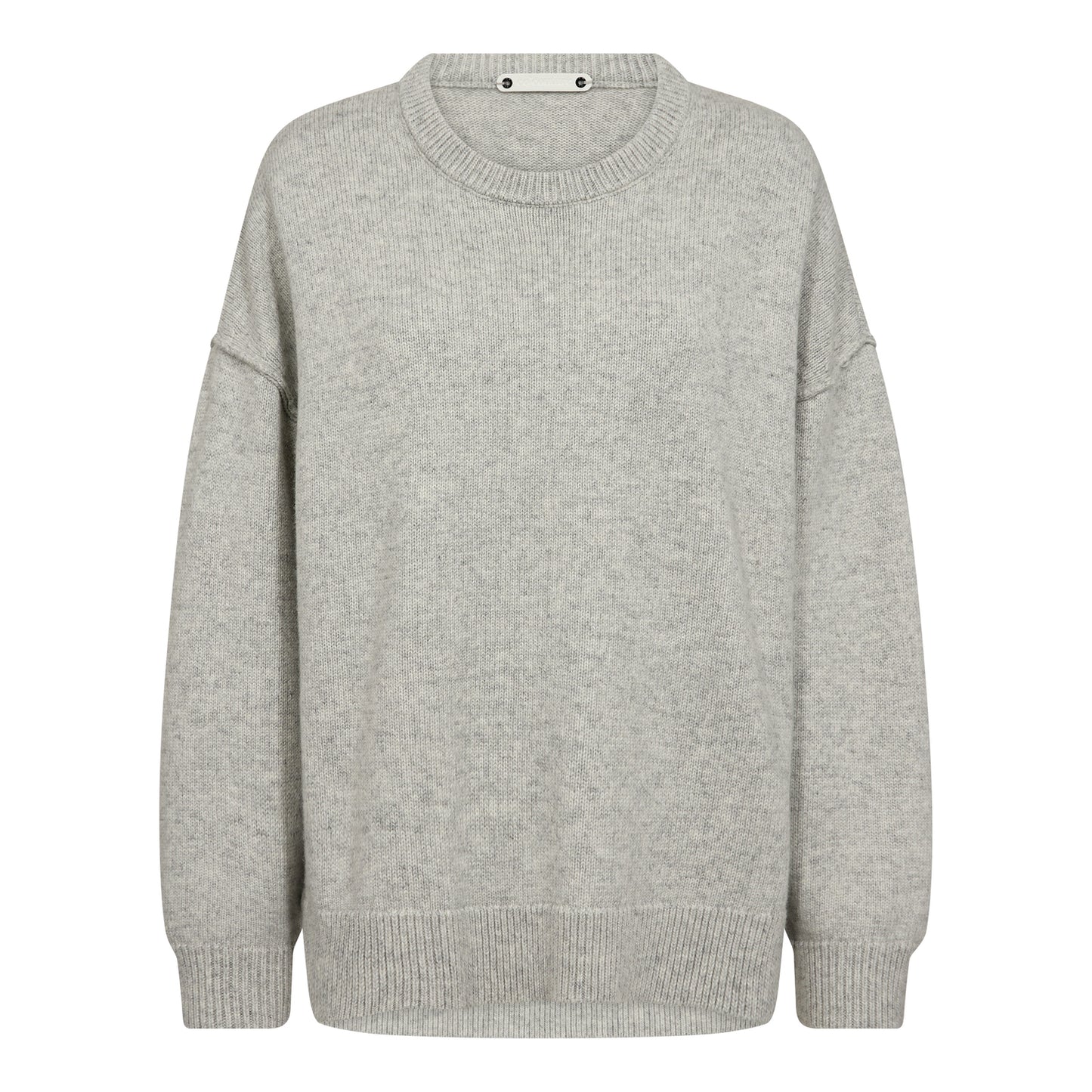 Co’Couture - MajaCC Slit O-Neck Knit