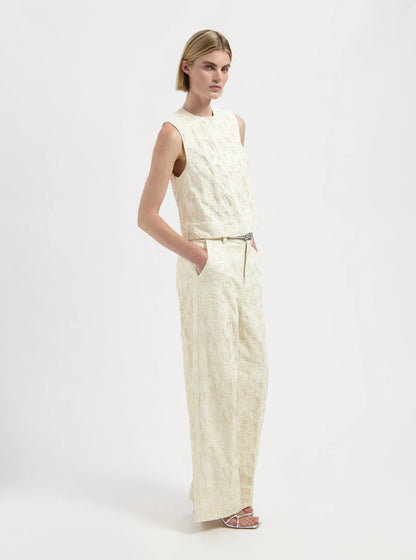 Nous Sommes Label - L Mira SL Top - Off White