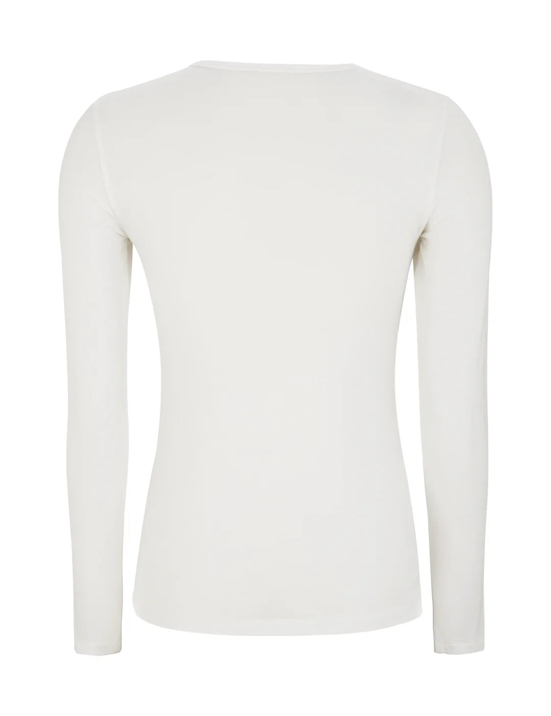 Esmé Studios - ESPenelope LS O-neck Slim T-shirt - White