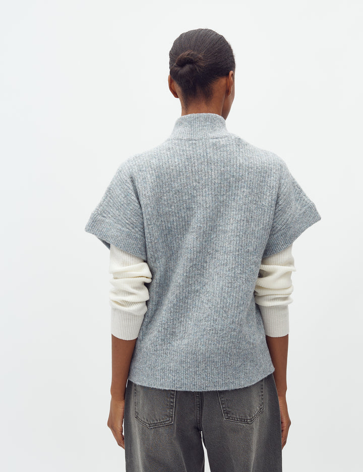 MbyM - Roselina Short-M Vest - Tradewinds Grey