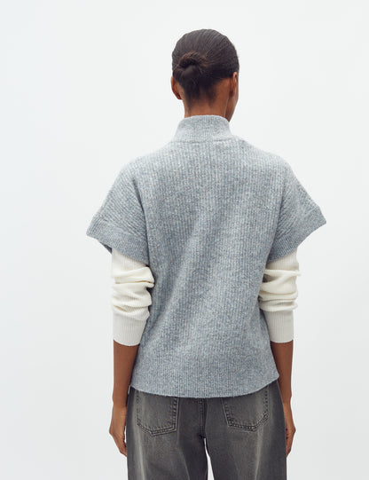 MbyM - Roselina Short-M Vest - Tradewinds Grey