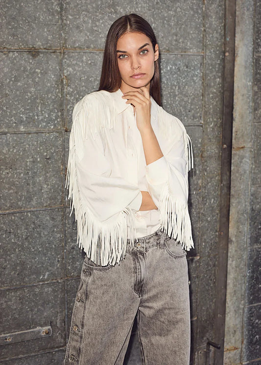 Haute L’Amitié - Fringe blouse