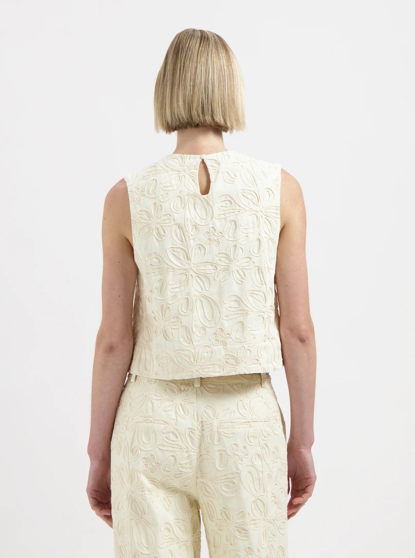 Nous Sommes Label - L Mira SL Top - Off White