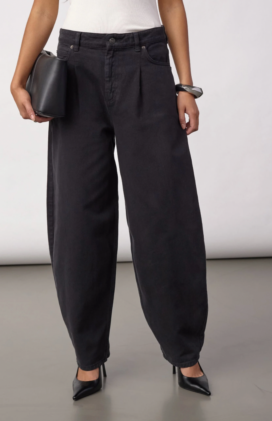 Co’Couture - AkiraCC Barrel Pant Black