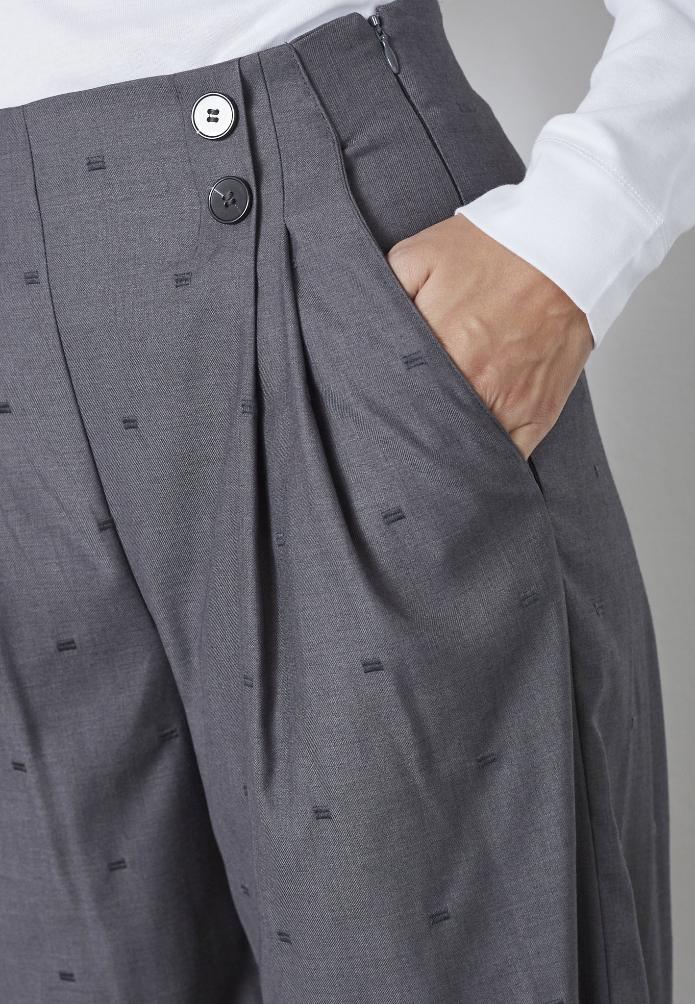 Co’Couture - SagaCC Pleat LL Pant