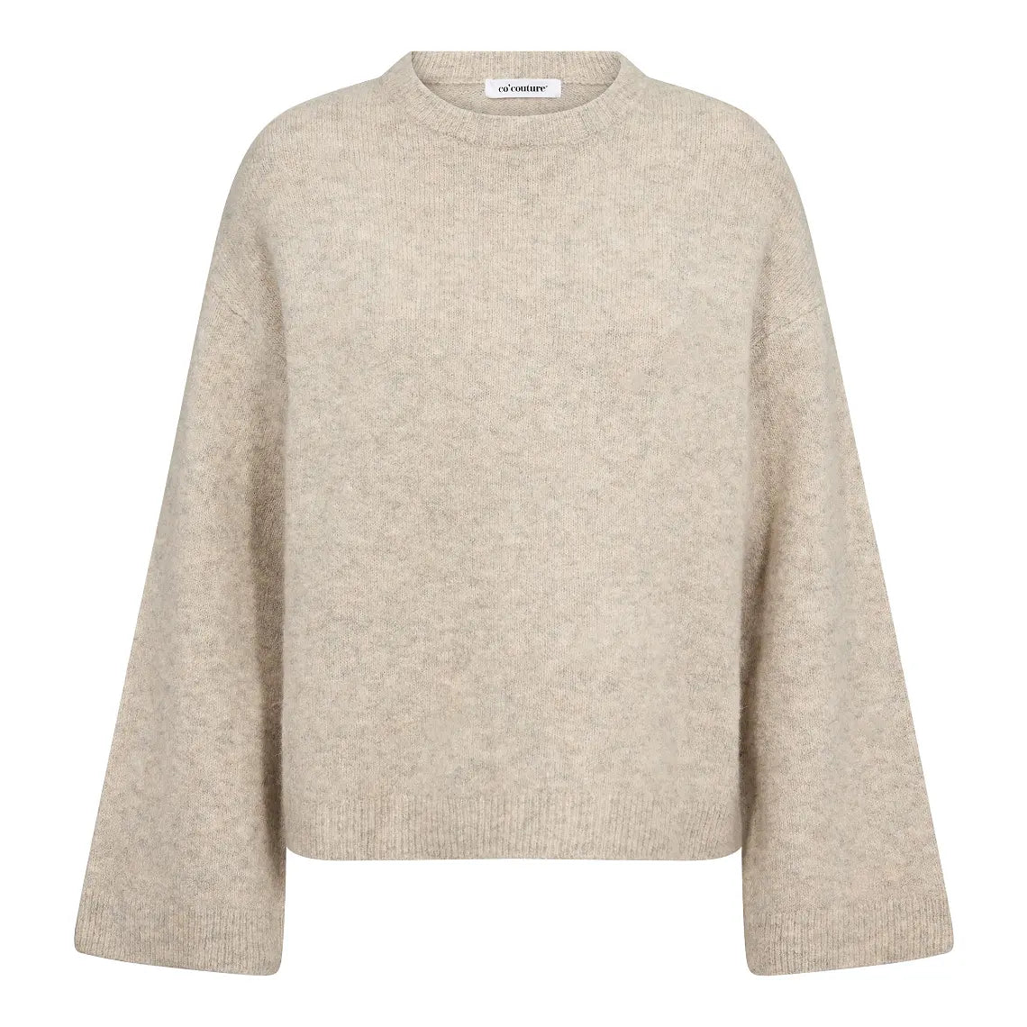 Co’Couture - RogerCC O-Neck Knit - Creme