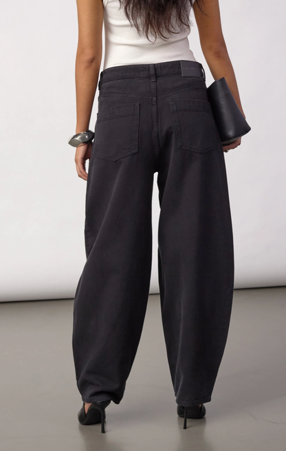 Co’Couture - AkiraCC Barrel Pant Black