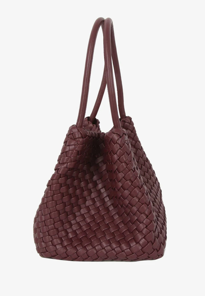 HVISK - Lily Braided - Deep Burgundy