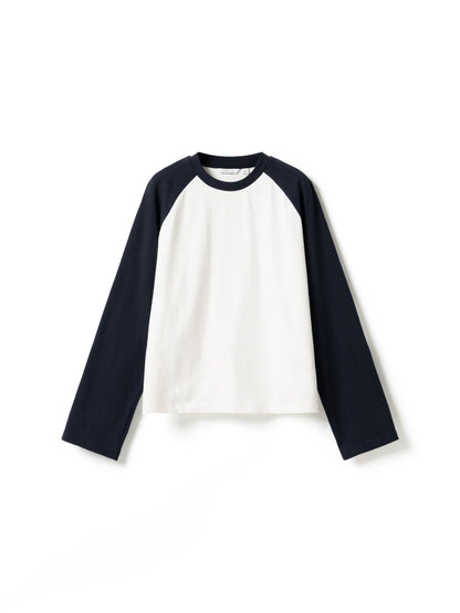 NOELLA - N-Nikkie Top - White Navy Combo
