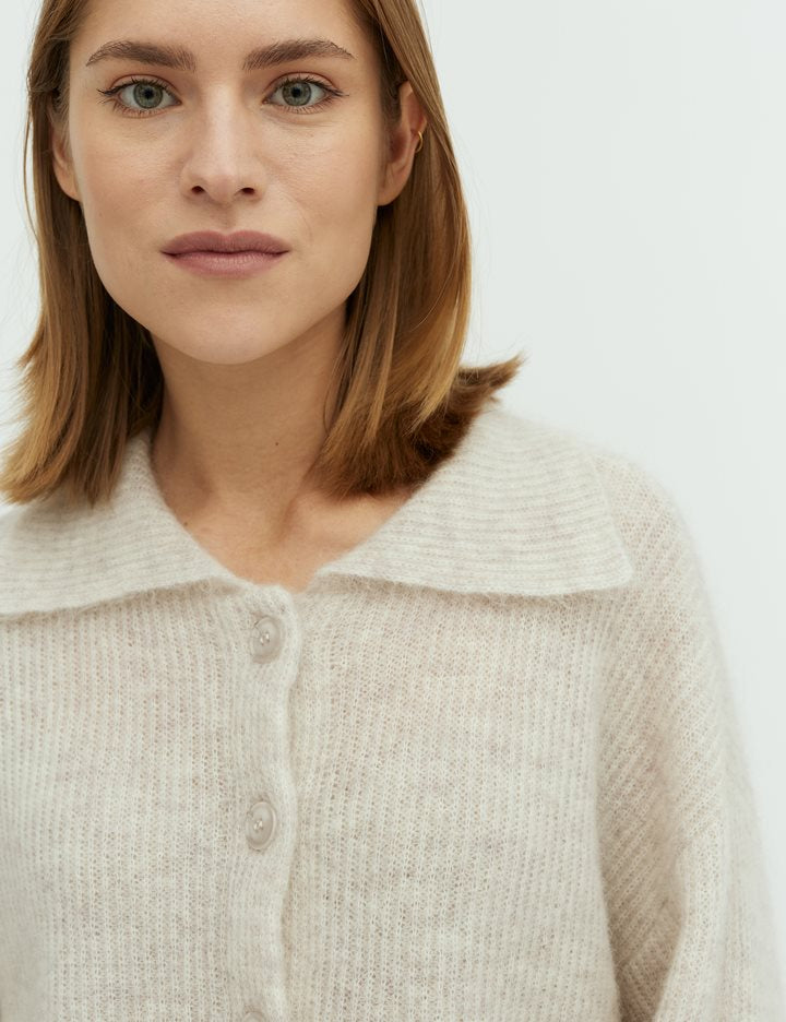MbyM - Larya-M Cardigan - Oat Melange