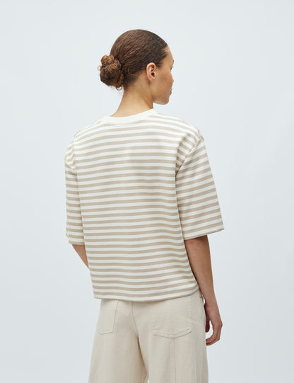 MbyM - Emrys-M T-shirt - Island Fossil Sugar