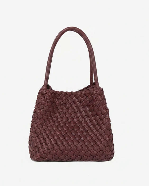 HVISK - Lily Braided - Deep Burgundy