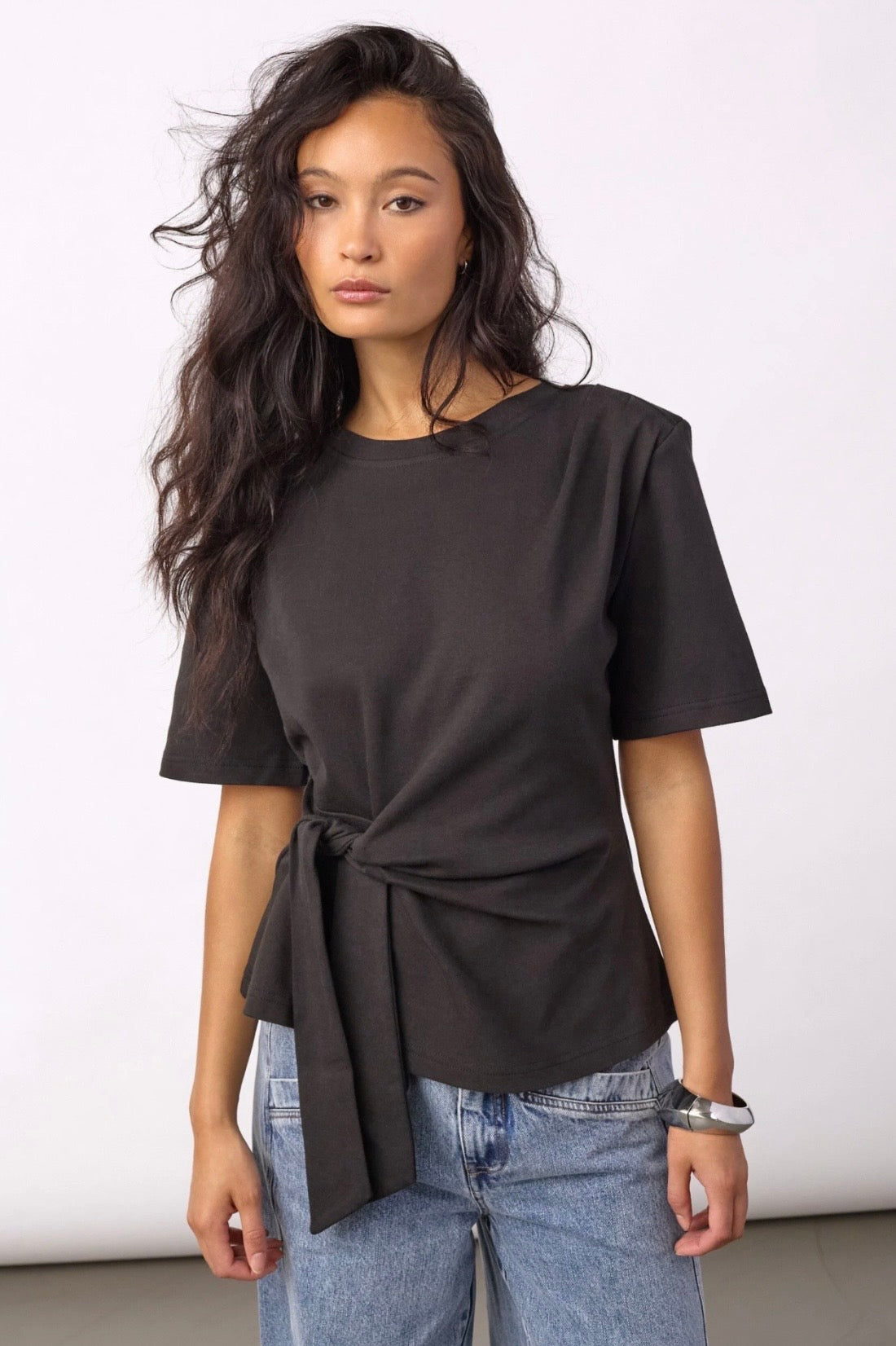 Co’Couture - OrianeCC Pleat Tie Tee