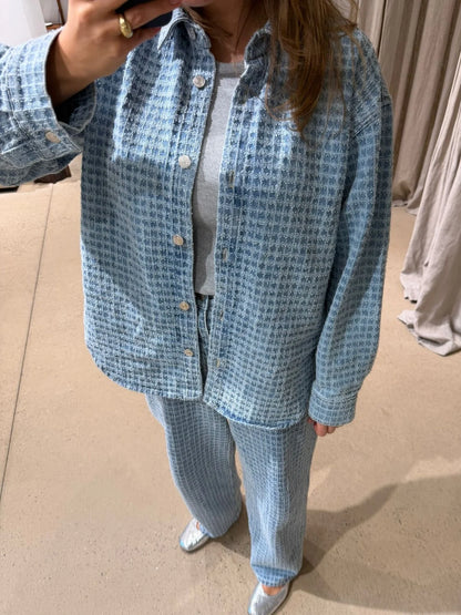 Les Soeurs - Les Soeurs Textured denim Gigi