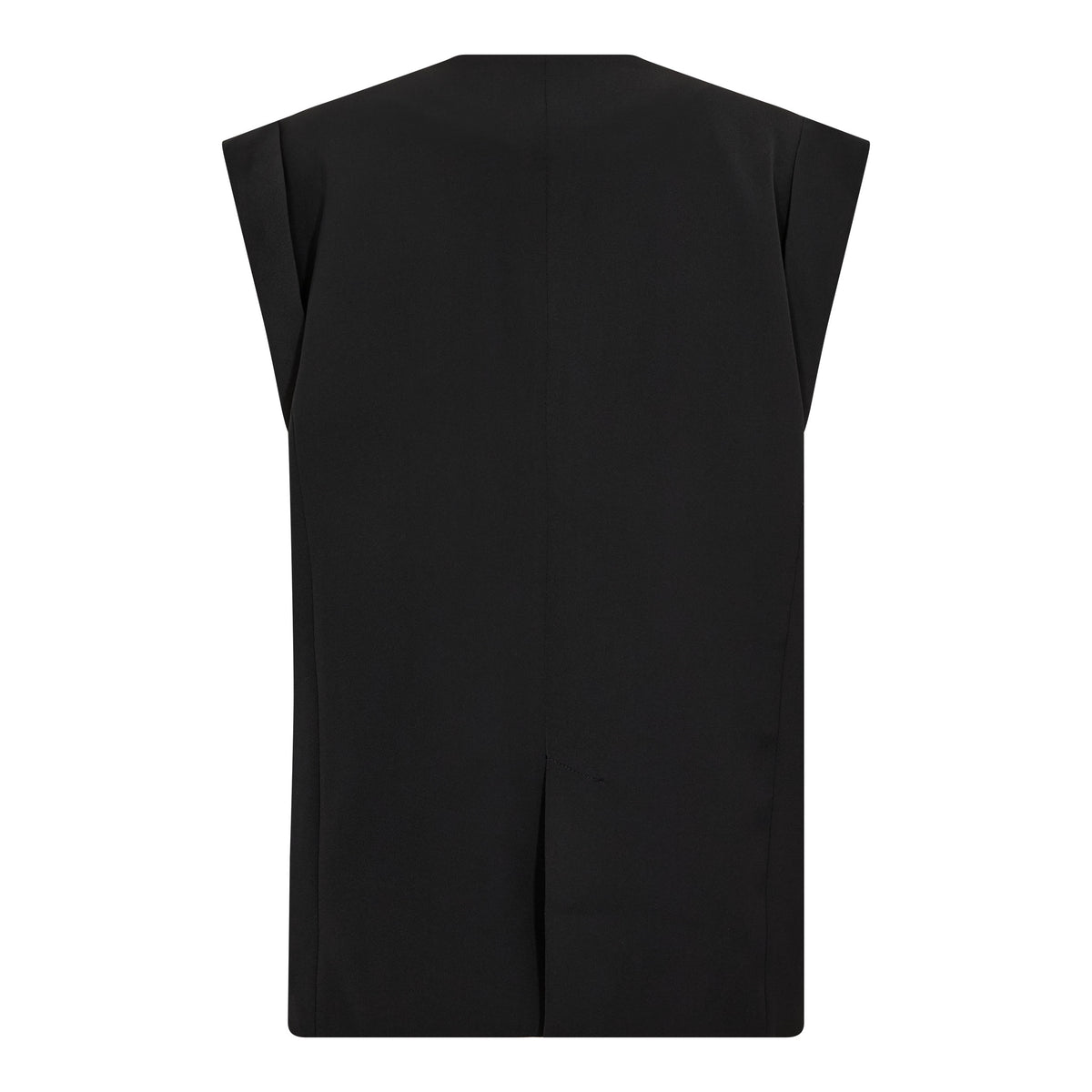 Co’Couture - AminaCC Double Layer Vest - Black